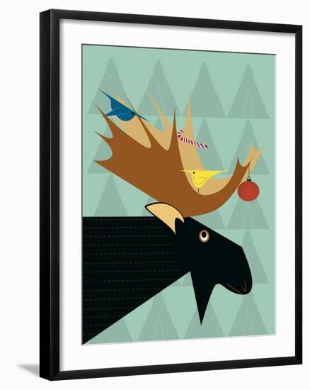 Moose-Marie Sansone-Framed Giclee Print