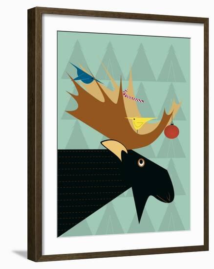 Moose-Marie Sansone-Framed Giclee Print