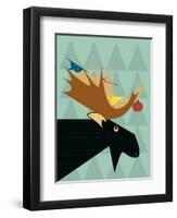 Moose-Marie Sansone-Framed Premium Giclee Print