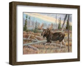 Moose-Ron Jenkins-Framed Art Print