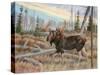 Moose-Ron Jenkins-Stretched Canvas