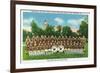 Mooseheart, Illinois, View of the Boy Scout Drum and Bugle Corps-Lantern Press-Framed Premium Giclee Print