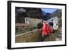 Mopeds Parked on a Narrow Street, Amalfi, Costiera Amalfitana (Amalfi Coast), Campania, Italy-Eleanor Scriven-Framed Photographic Print