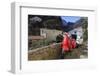 Mopeds Parked on a Narrow Street, Amalfi, Costiera Amalfitana (Amalfi Coast), Campania, Italy-Eleanor Scriven-Framed Photographic Print