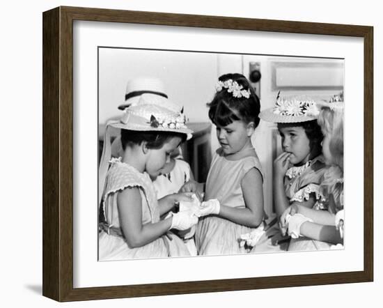 Moppets Charm School-Art Rickerby-Framed Photographic Print