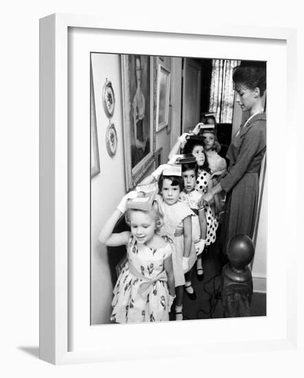 Moppets Charm School-Art Rickerby-Framed Photographic Print