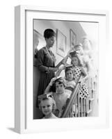 Moppets Charm School-Art Rickerby-Framed Photographic Print