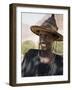 Mopti, A Fulani Man Wearing a Traditional Hat, Mali-Nigel Pavitt-Framed Photographic Print