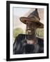 Mopti, A Fulani Man Wearing a Traditional Hat, Mali-Nigel Pavitt-Framed Photographic Print