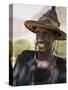 Mopti, A Fulani Man Wearing a Traditional Hat, Mali-Nigel Pavitt-Stretched Canvas