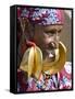 Mopti, A Fulani Woman Wearing Large 14-Carat Gold Earrings, Mali-Nigel Pavitt-Framed Stretched Canvas