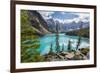 Moraine Lake and the Valley of the Ten Peaks, Banff National Park, UNESCO World Heritage Site, Cana-Frank Fell-Framed Photographic Print