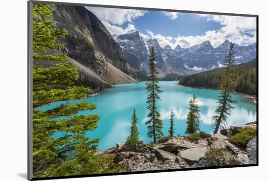 Moraine Lake and the Valley of the Ten Peaks, Banff National Park, UNESCO World Heritage Site, Cana-Frank Fell-Mounted Photographic Print