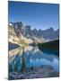 Moraine Lake and Valley of Peaks at Sunrise, Banff National Park, Alberta, Canada-Michele Falzone-Mounted Photographic Print