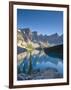 Moraine Lake and Valley of Peaks at Sunrise, Banff National Park, Alberta, Canada-Michele Falzone-Framed Photographic Print