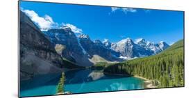 Moraine Lake at Banff National Park in the Canadian Rockies Near Lake Louise, Alberta, Canada-null-Mounted Photographic Print