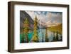 Moraine Lake at Dawn-gnohz-Framed Photographic Print