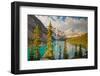 Moraine Lake at Dawn-gnohz-Framed Photographic Print