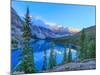 Moraine Lake at Sunrise-Olena Suvorova-Mounted Photographic Print