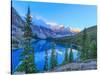 Moraine Lake at Sunrise-Olena Suvorova-Stretched Canvas