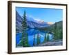 Moraine Lake at Sunrise-Olena Suvorova-Framed Photographic Print