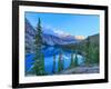 Moraine Lake at Sunrise-Olena Suvorova-Framed Photographic Print