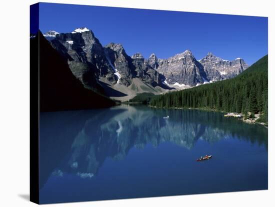 Moraine Lake, Banff National Park, Alberta, Canada-null-Stretched Canvas