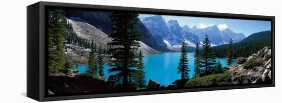 Moraine Lake Banff National Park Alberta Canada-null-Framed Stretched Canvas