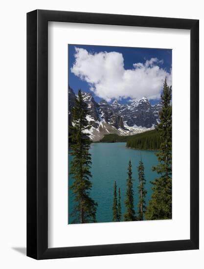 Moraine Lake, Banff National Park, Alberta, Canada-Peter Adams-Framed Photographic Print