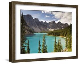 Moraine Lake, Banff National Park, UNESCO World Heritage Site, Rocky Mountains, Alberta, Canada-Jochen Schlenker-Framed Photographic Print