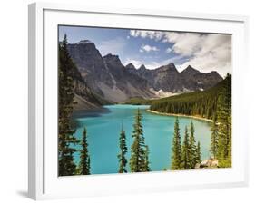 Moraine Lake, Banff National Park, UNESCO World Heritage Site, Rocky Mountains, Alberta, Canada-Jochen Schlenker-Framed Photographic Print