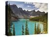 Moraine Lake, Banff National Park, UNESCO World Heritage Site, Rocky Mountains, Alberta, Canada-Jochen Schlenker-Stretched Canvas