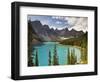 Moraine Lake, Banff National Park, UNESCO World Heritage Site, Rocky Mountains, Alberta, Canada-Jochen Schlenker-Framed Photographic Print