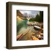 Moraine Lake Banff Natl. Park-null-Framed Art Print