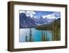 Moraine Lake in the Canadian Rockies, Banff National Park, UNESCO World Heritage Site, Alberta-Adam Burton-Framed Photographic Print