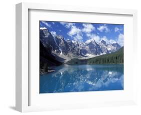 Moraine Lake in the Valley of Ten Peaks, Canada-Diane Johnson-Framed Photographic Print