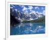 Moraine Lake in the Valley of Ten Peaks, Canada-Diane Johnson-Framed Photographic Print