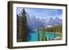 Moraine Lake in the Valley of the Ten Peaks-Neale Clark-Framed Photographic Print