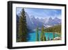 Moraine Lake in the Valley of the Ten Peaks-Neale Clark-Framed Photographic Print