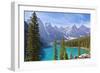 Moraine Lake in the Valley of the Ten Peaks-Neale Clark-Framed Photographic Print