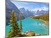 Moraine Lake in the Valley of the Ten Peaks-Neale Clark-Mounted Photographic Print