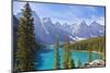 Moraine Lake in the Valley of the Ten Peaks-Neale Clark-Mounted Photographic Print