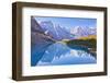 Moraine Lake Reflections in the Valley of the Ten Peaks-Neale Clark-Framed Photographic Print