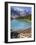 Moraine Lake, Rocky Mountains, Alberta, Canada-Robert Harding-Framed Photographic Print
