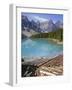 Moraine Lake, Rocky Mountains, Alberta, Canada-Robert Harding-Framed Photographic Print