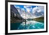 Moraine Lake, Rocky Mountains, Canada-AlbertoLoyo-Framed Photographic Print