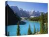 Moraine Lake, Valley of Ten Peaks, Banff National Park, Rocky Mountains, Alberta, Canada-Hans Peter Merten-Stretched Canvas