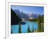 Moraine Lake, Valley of Ten Peaks, Banff National Park, Rocky Mountains, Alberta, Canada-Hans Peter Merten-Framed Photographic Print