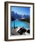 Moraine Lake, Valley of the Ten Peaks, Banff National Park, Rocky Mountains-Hans Peter Merten-Framed Photographic Print