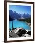 Moraine Lake, Valley of the Ten Peaks, Banff National Park, Rocky Mountains-Hans Peter Merten-Framed Photographic Print